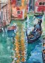 Отражения в каналите на Венеция, снимка 1 - Картини - 28920519
