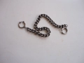 Старинен кюстек верижка за джобен часовник 2, снимка 4