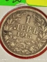 Сребърна монета 1 лев 1913г. Царство България Цар Фердинанд първи за КОЛЕКЦИЯ 49502, снимка 3