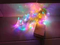 LED коленни лампички 220V, коледни светлини 10м, 20м, 100бр, 200бр, снимка 1