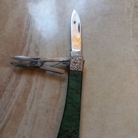 Съветски джобен нож от соца, снимка 2 - Колекции - 38118184
