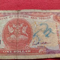 Две банкноти 1 долар 2002г. Тринидад и Тобаго / 100 динара 1978г. Югославия  27069, снимка 4 - Нумизматика и бонистика - 36589301