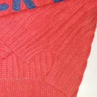 Пуловер Terranova Lucky оранжев цвят – S размер, снимка 5 - Блузи с дълъг ръкав и пуловери - 35532307