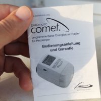 Немски нов винтил за радиатор ''COMET'', снимка 2 - Радиатори - 38476696