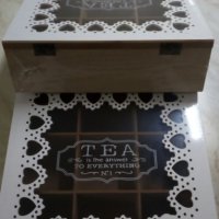 Две нови кутии за чай,бижута,мъниста и др., снимка 3 - Аксесоари за кухня - 35584237