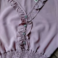  кокетна блузка, снимка 4 - Корсети, бюстиета, топове - 29008909