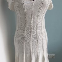 Къса плетена рокля H&M, L, снимка 1 - Рокли - 37266009