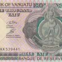 1000 вату, 2002, Вануату, снимка 2 - Нумизматика и бонистика - 35061876