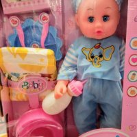 Пикащо бебе със звуци и аксесоари, снимка 1 - Кукли - 37512887