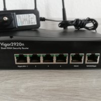 DrayTek Vigor 2920n Dual-WAN security router Firewall, снимка 3 - Рутери - 39855294