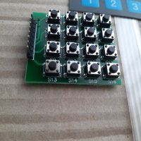 Клавиатура 4×4, 4×1 за Arduino и хоби проекти, снимка 2 - Друга електроника - 32593025