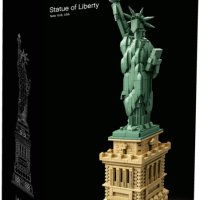 НОВО ЛЕГО 21042 Архитектура - Статуята на свободата LEGO 21042 Architecture Statue of Liberty 21042, снимка 1 - Конструктори - 37161911