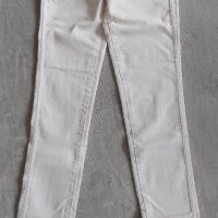 Комплект бели дънки, потник и тениска за слабо момиче, размер 152-168 см, снимка 7 - Детски комплекти - 40698036