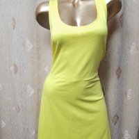 Н&М XL Лимонена жълта рокля , снимка 5 - Рокли - 40296974