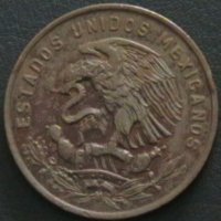 20 центаво 1966, Мексико, снимка 2 - Нумизматика и бонистика - 28312755