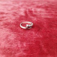 Сребърен пръстен №2730 , снимка 2 - Антикварни и старинни предмети - 38226052