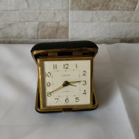 Стар туристически часовник / Будилник - EUROPA  2 Jewels - Made in Germany - 1970г., снимка 6 - Антикварни и старинни предмети - 34893289
