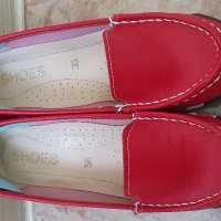 Червени обувки на платформа, снимка 2 - Дамски ежедневни обувки - 40875961
