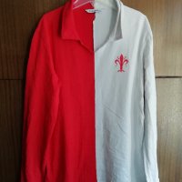 Fiorentina 1926-27 Le coq sportif оригинална памучна блуза Фиорентина размер М ретро винтидж модел , снимка 1 - Блузи - 43528340