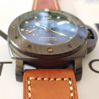 Panerai Luminor SUBMERSIBLE CARBOTECH™ Pole2PoleGMT механичен клас 5A+, снимка 7 - Мъжки - 26651052