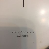 Юнгханс Master много запазен отличен стенен часовник с опаковка оригиналн, снимка 4 - Стенни часовници - 37185790