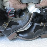топли кафяви дамски боти, кубинки, ботуши,N- 38, Weather Rated Winter Snow Boots, естествена кожа +, снимка 12 - Дамски боти - 33415755