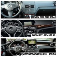 Benz W205, X253, Vito ,Viano NTG 5.5 2018/2020 Навигация 10.25", 9689, снимка 3 - Навигация за кола - 43741520