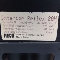 Тонколони HECO interior reflex 20H, снимка 4 - Тонколони - 26511840