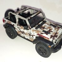 Jeep Wrangler Rubicon 2018 KiNSMART 1:34, снимка 6 - Колекции - 42518938