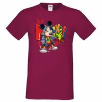 Мъжка тениска Mickey Teenager Подарък,Изненада,Рожден ден, снимка 2 - Тениски - 36577773