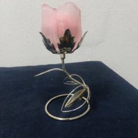 Свещник - Роза - Идеален подарък, снимка 1 - Други стоки за дома - 40591507