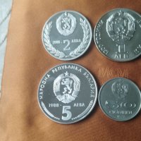 НРБ никел монети , снимка 8 - Нумизматика и бонистика - 40030013