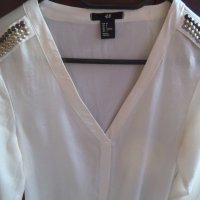 Дамска елегантна блуза С-М, снимка 2 - Блузи с дълъг ръкав и пуловери - 28695985