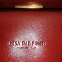 Luisa Dal Ponte италианска чанта естествена кожа , снимка 3 - Чанти - 35004774
