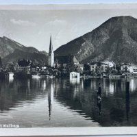 Стара черно-бяла картичка Егерн 1934, снимка 1 - Филателия - 44110596