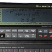 Електронен бележник Casio SF-7000, снимка 4 - Друга електроника - 40046244