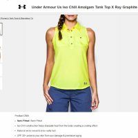 under armour Iso-Chill Amalgam tang top, снимка 13 - Потници - 26521820