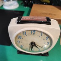 Стар Руски Механичен Часовник Будилник Янатар, снимка 6 - Антикварни и старинни предмети - 44129405