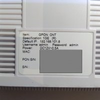 Продавам GPON ONT медиа конвертор Media Converter, снимка 2 - Мрежови адаптери - 32426712