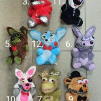 Плюшени Фреди/Five Nights at Freddy’s;ключодържатели-7лв-12лв, снимка 8 - Плюшени играчки - 42809372