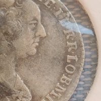 Сребърна монета 7 кройцера 1762г. Франц първи Свещена Римска Империя 13739, снимка 4 - Нумизматика и бонистика - 43015038