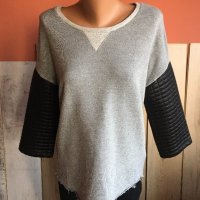 💄Vero moda,туника с ефектни ръкави на вафли,л размер, снимка 1 - Блузи с дълъг ръкав и пуловери - 26831195