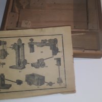 Стар дървен конструктор Матадор, снимка 12 - Антикварни и старинни предмети - 43300236