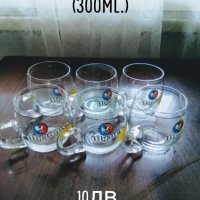 Стъклени кристални чаши, снимка 5 - Домашни напитки - 33596967