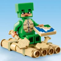 LEGO® Minecraft™ 21254 - Къща на плажа на костенурките, снимка 8 - Конструктори - 43849214