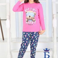 Детска пижама от памучна материя, снимка 4 - Детски пижами - 39707931
