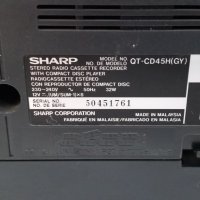 Радиокасетофон Sharp QT-CD45H, снимка 5 - Радиокасетофони, транзистори - 27115467