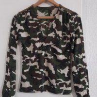 Дамска блуза + подарък , снимка 1 - Блузи с дълъг ръкав и пуловери - 34722740