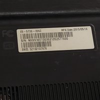 Лаптоп Acer Aspire E5-573G на части , снимка 5 - Части за лаптопи - 43559101