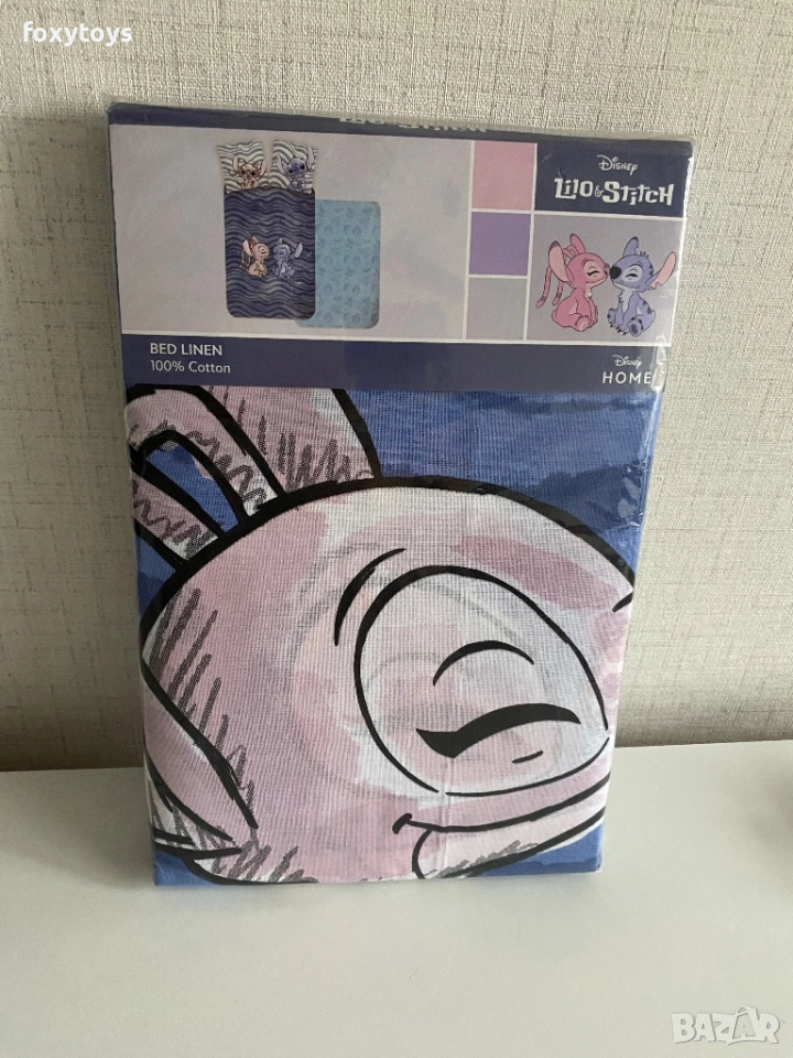 Детски спален комплект от две части Стич / Lilo and Stitch 100×135 cm, 40×60 cm, снимка 1